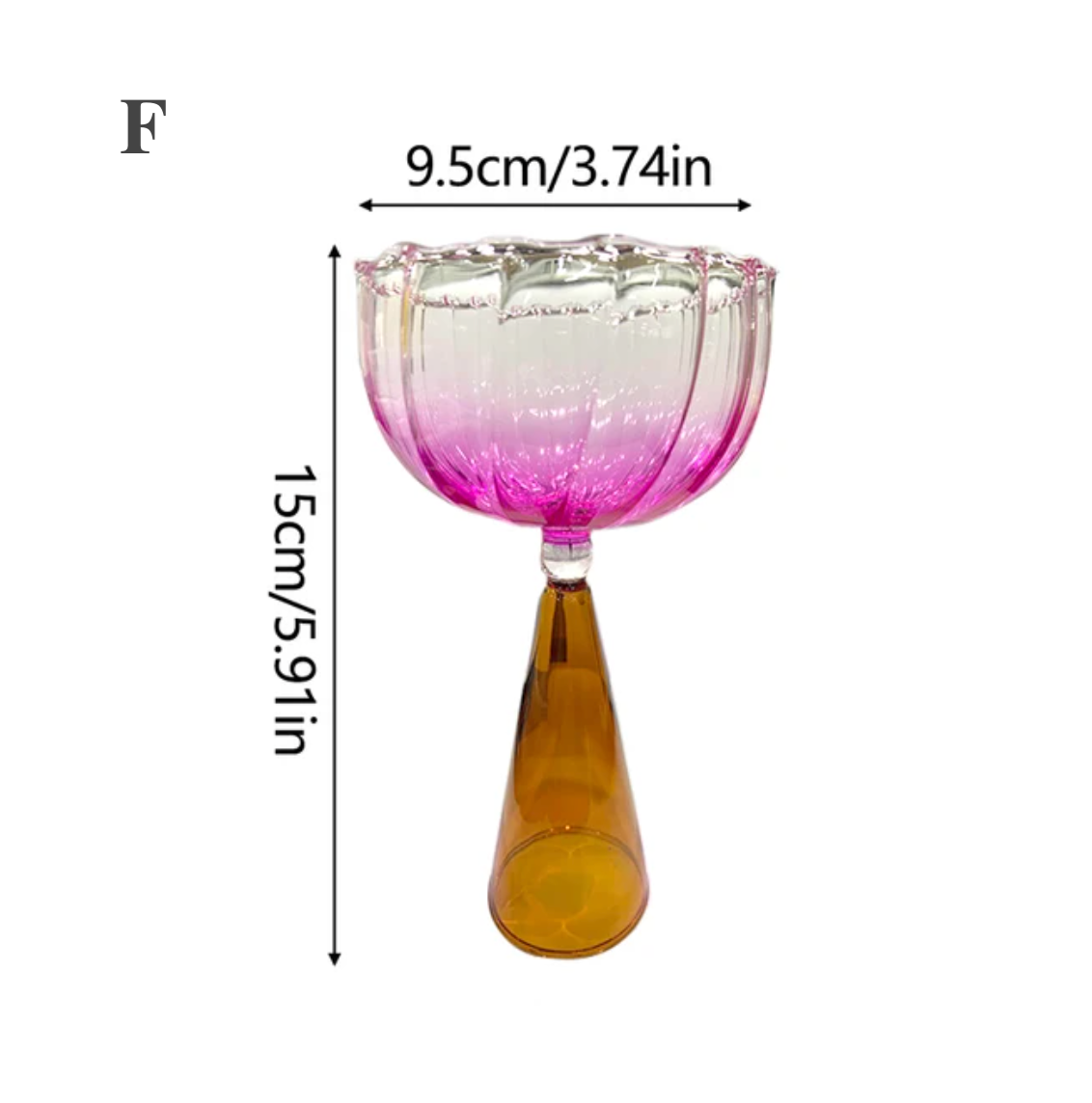 IVORE.GROUP (We cover All Import duty) – wholesale Cocktail-/likörglas – Champagnecocktailglas med kupa5