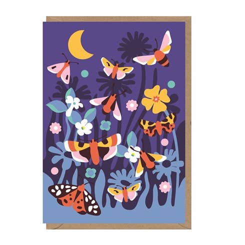 Earlybird Designs – wholesale Everyday greeting card – N31 Nocturnal Beauties - Greetings Card