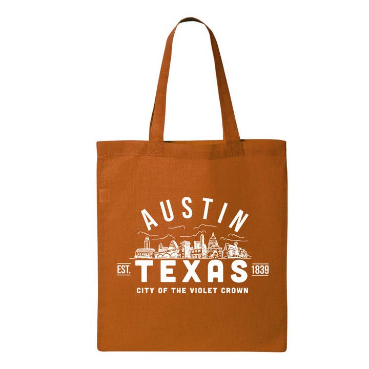 Made in Texas Co. - Wholesale Tote Bag - Unisex - Austin Texas Tote Bag