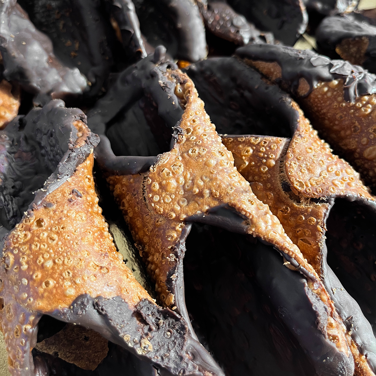 OLIO DI SERRA – wholesale Kakor – Krispiga cannoli-skal från Sicilien att fylla – 10 stycken0