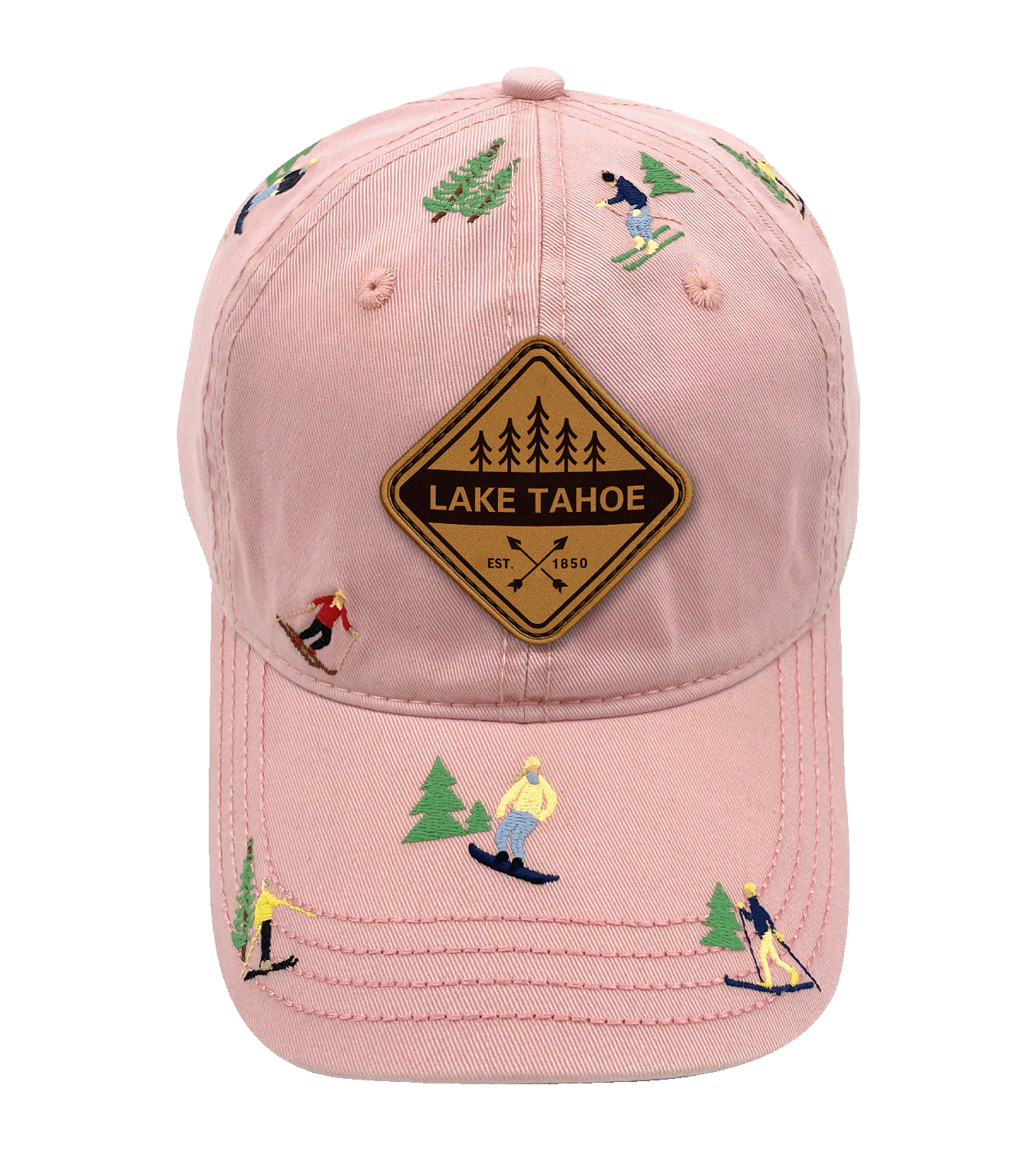 Northern Icons Creations INC - Wholesale Baseball cap – Unisex - Lake Tahoe Skiing and Snowboarding Embroidered Baseball Cap –Outdoor Adventure Hat4