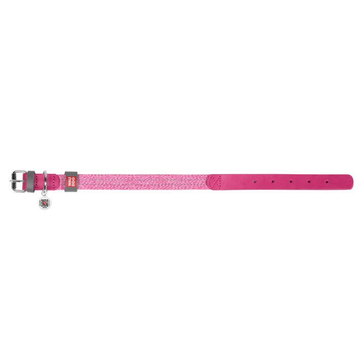 WAUDOG - Wholesale Pet Collar - Dog - WAUDOG Classic genuine leather and re-cotton dog collar