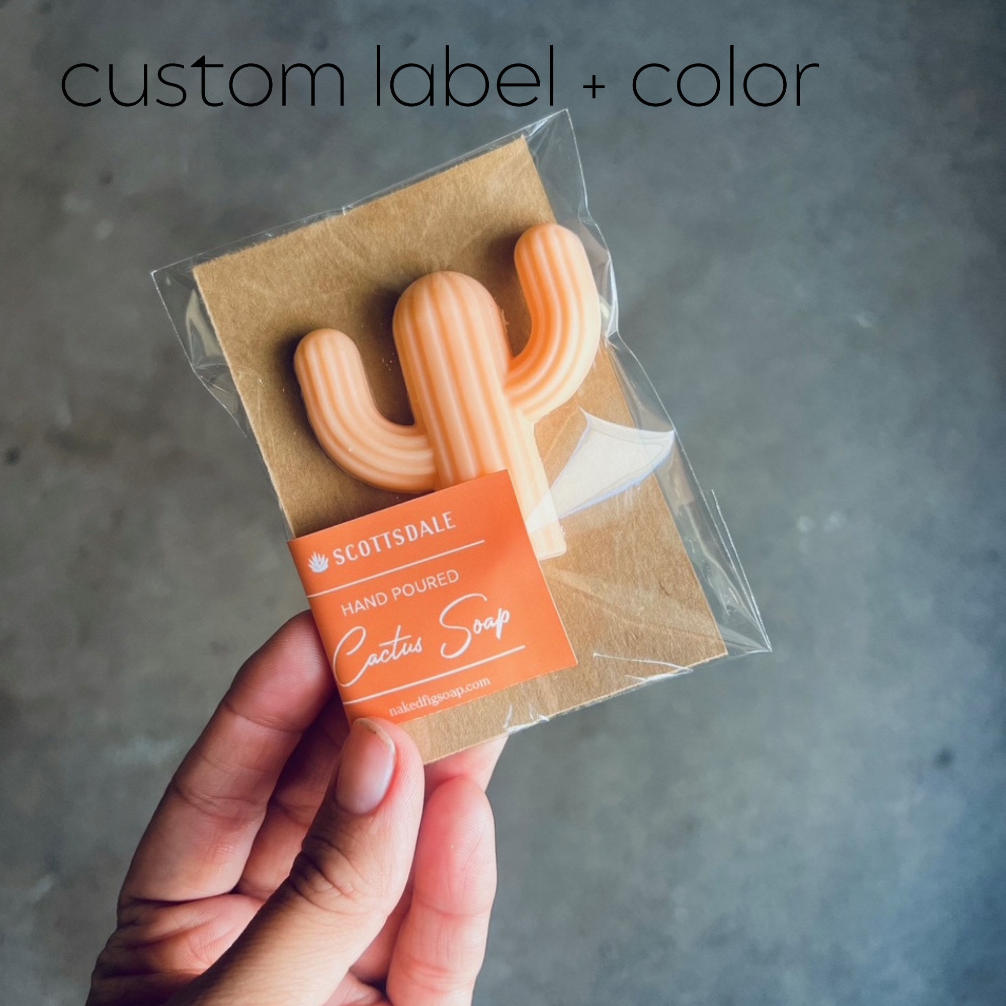 Naked Fig – sabonete sólido por atacado – Mini Sabonete para Cactus - Individual (individual)10