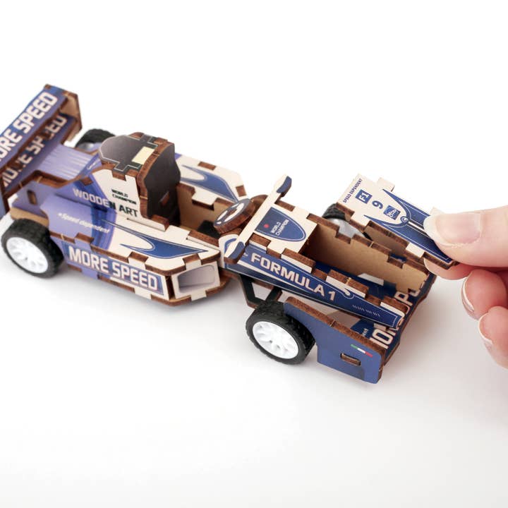 Graine Créative - Wholesale Toy Car/Truck - Kids - 3D WOOD MODEL FORMULA 1 VEHICLE5