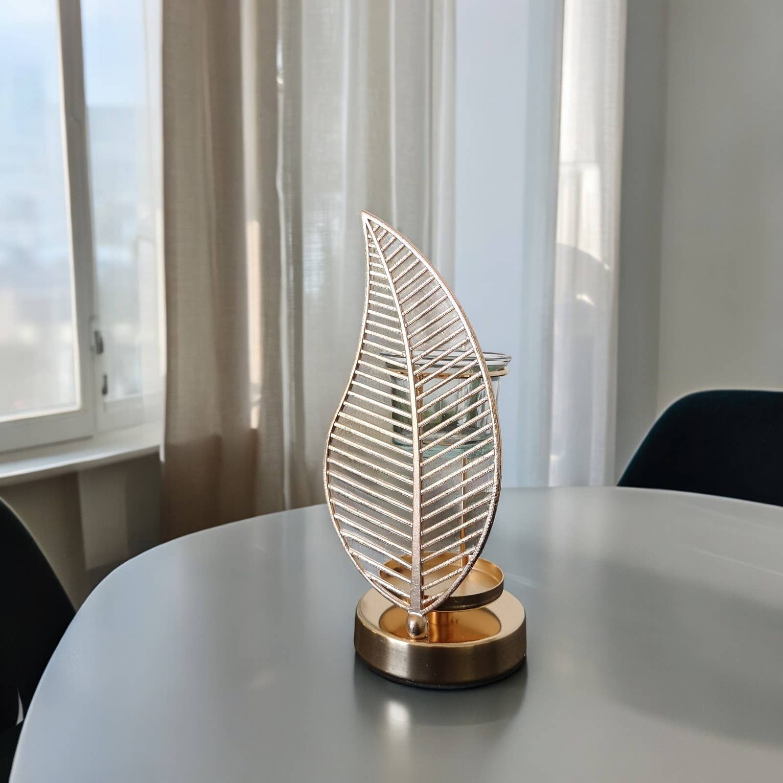 Zen'Arôme - Wholesale Oil Warmer - Oil Burner and Scented Wax Melter Palm Metal and Ceramic5