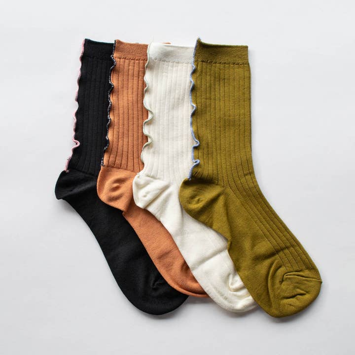 Tiepology - Wholesale Socks - Women's - Merrow Stitch Socks10