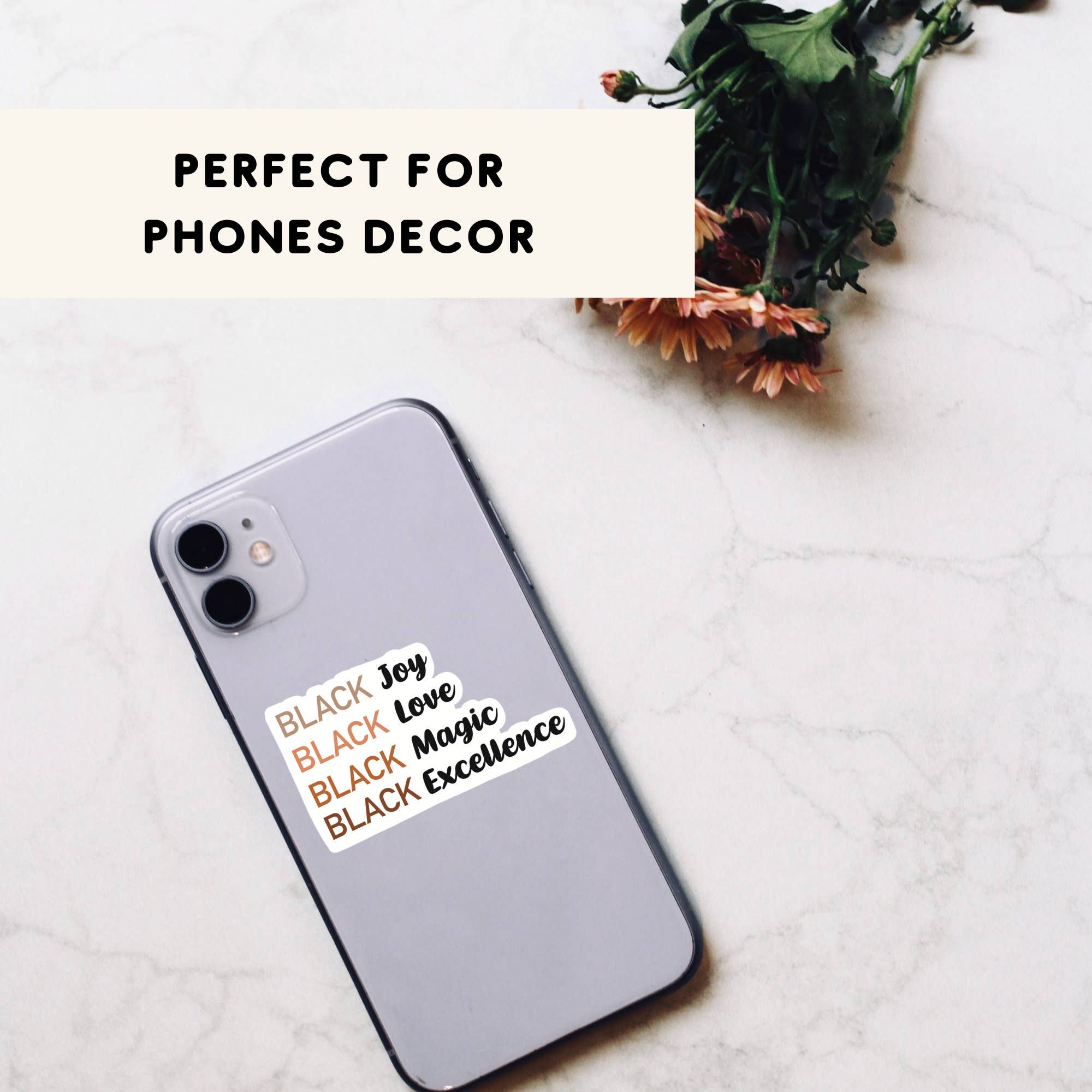 Syera Love & Co. - Wholesale Sticker - Black Joy, Black Girl Magic, BLM Vinyl Stickers for Laptops7