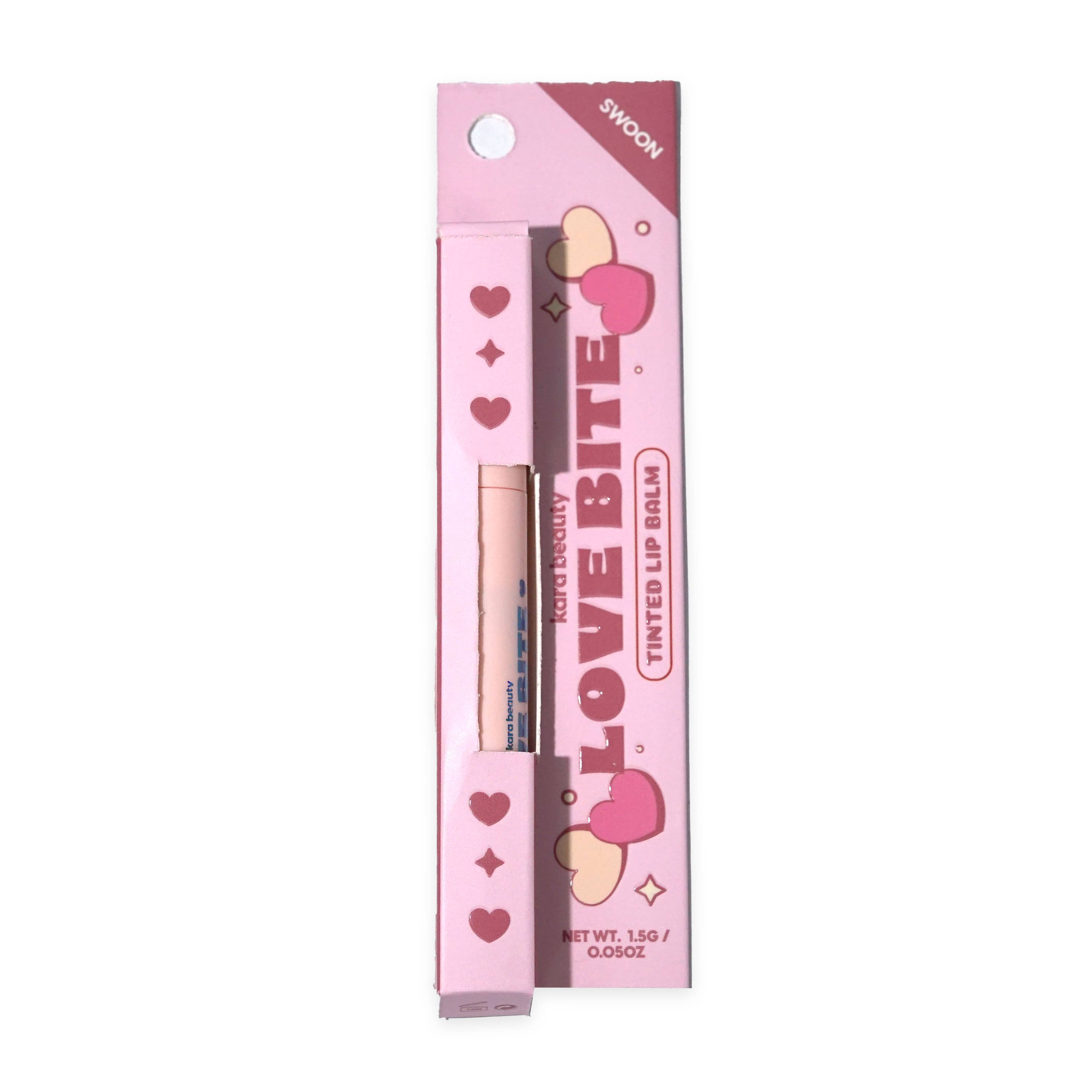 Kara Beauty - Wholesale Lip Balm - Love Bite Tinted Lip Balm - Display1
