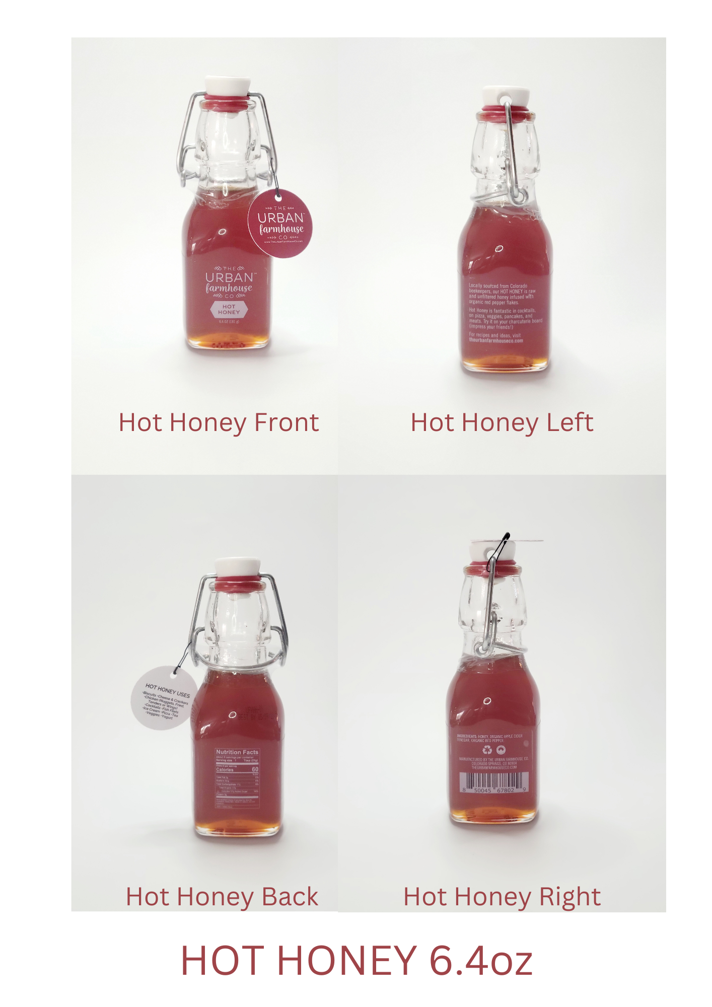 The Urban Farmhouse Co - Wholesale Honey - Colorado Hot Honey6