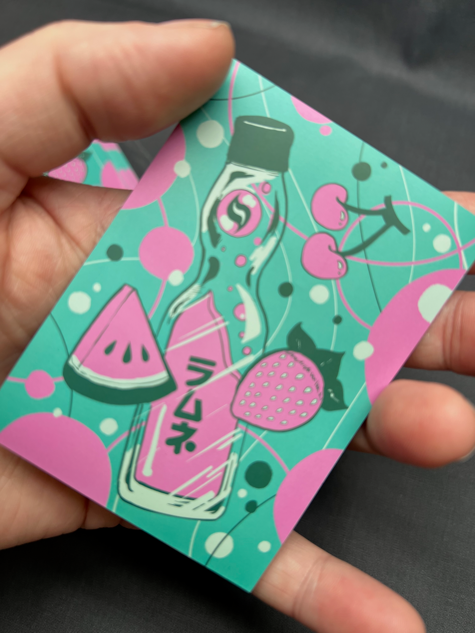 Weekend Anime & Games - Wholesale Card Game - Kawaii Custom Gaming Card Sleeves: Fruit & Ramune3