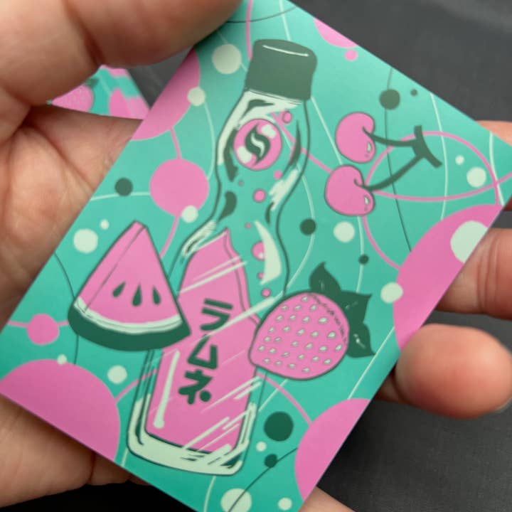 Weekend Anime & Games - Wholesale Card Game - Kawaii Custom Gaming Card Sleeves: Fruit & Ramune3