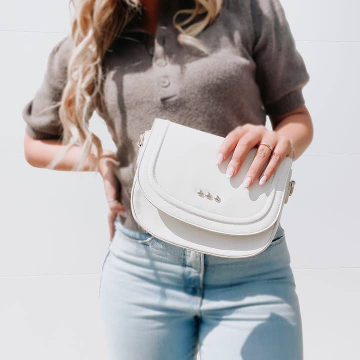 Pretty Simple - Wholesale Crossbody Bag - Women's - Serenity Saddle Bag
