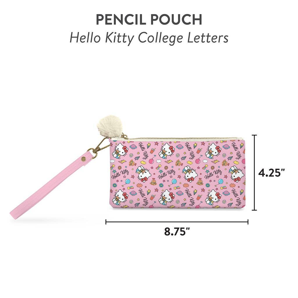 Studio Oh! - Wholesale Pencil Case/Pouch - Hello Kitty College Letters Pencil Pouch6