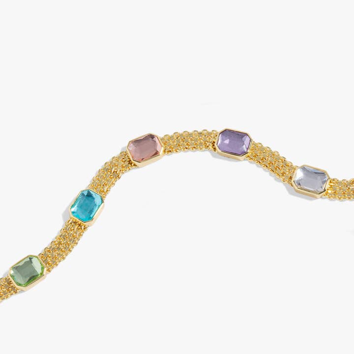 Alex + Ani - Wholesale Link & Chain Bracelet - Pastel Crystal Mesh Bracelet