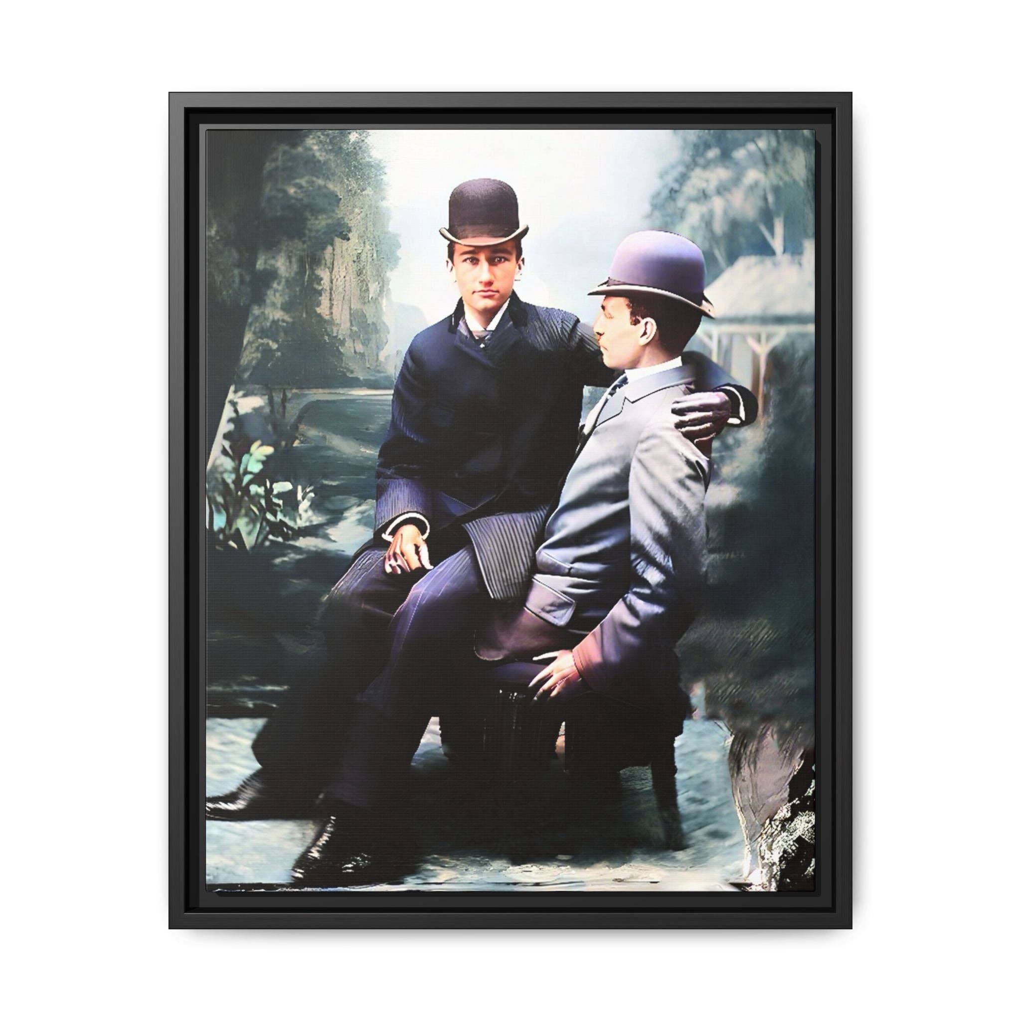 Walt & Pete - Wholesale Art Print - paire 027 | Framed Vintage Photo - Matte Canvas3