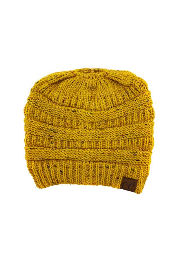 Suzie Q USA – wholesale Beanie – Women's – CC Cable Knit Beanie Tail Confetti Hat6