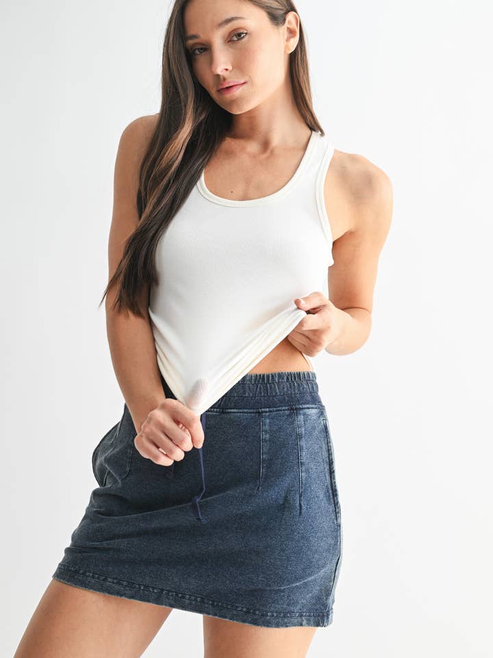 Mono B - Wholesale Tank Top - Women's - Slim Fit Scoop Neck Tank Top14