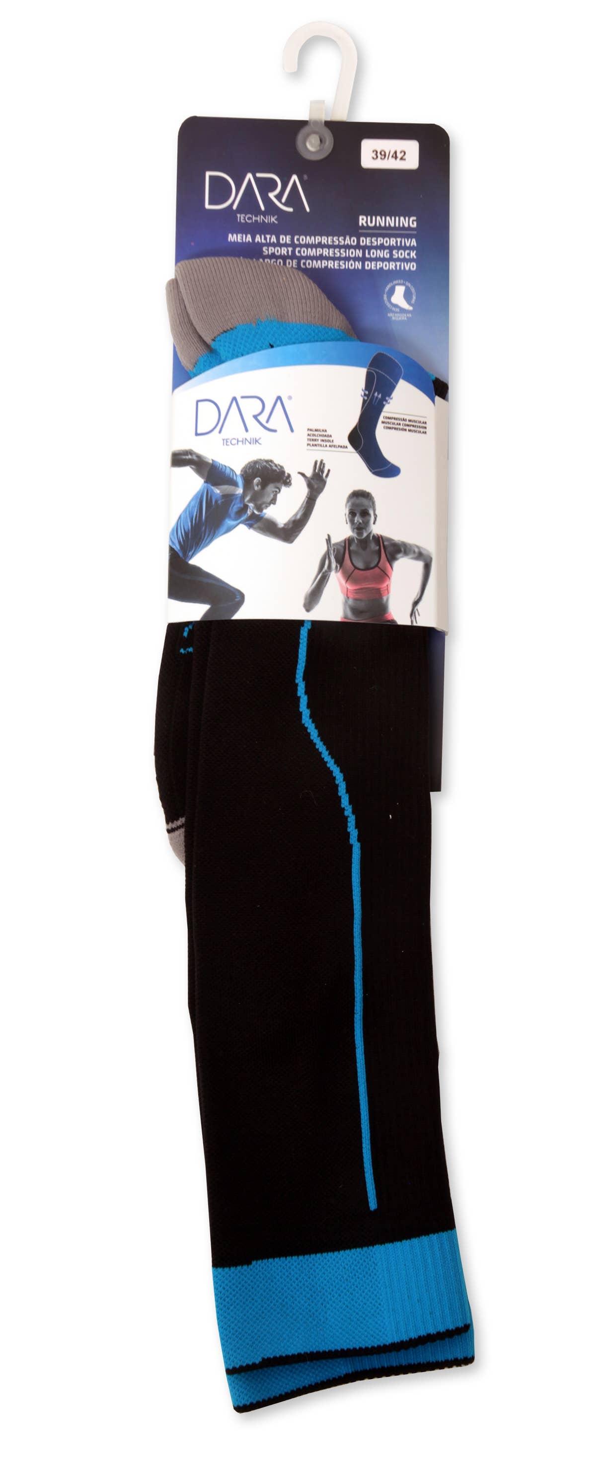 Dara - Wholesale Socks - Women's - Sport Compression Knee High Socks0