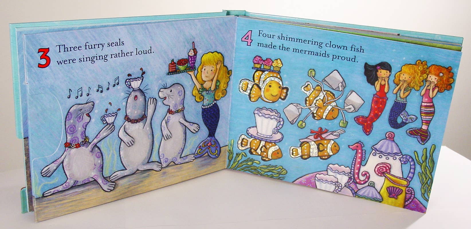 Simon & Schuster - Wholesale Baby & Toddler Book (0-2) - Three Little Mermaids by Mara  Van Fleet4