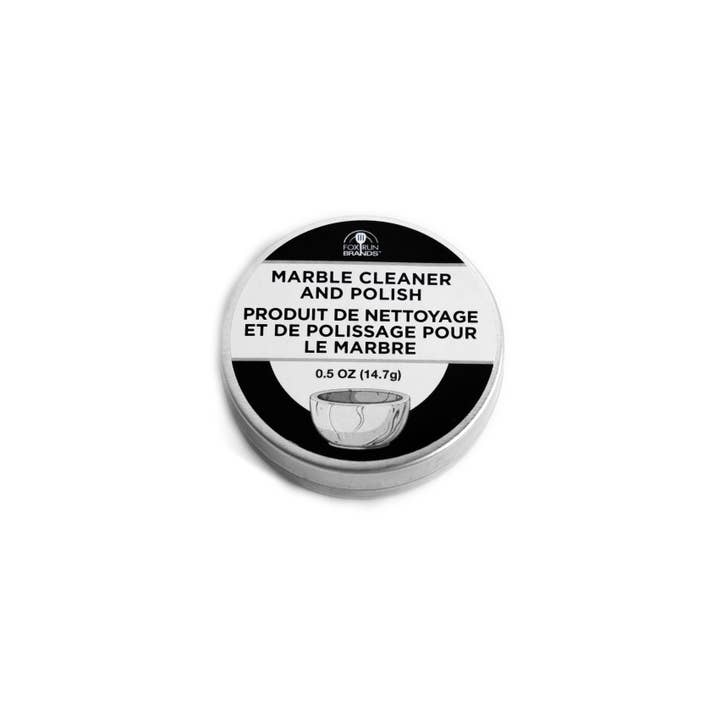Fox Run Brands - Wholesale Cleaning Cloth - Fox Run Marble Cleaner and Polisher, 0.5 Ounces