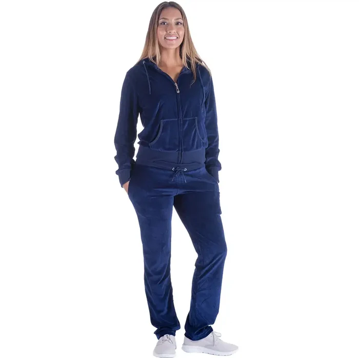 Generation XYZ - Wholesale Lounge Set - Women's - Women's Velour Set (HF-LJS-200)8