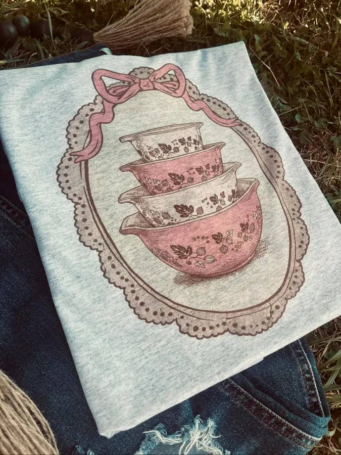 Pink Gooseberry Pyrex (Gildan Tee) for wholesale by 1/2 Penny Wholesale