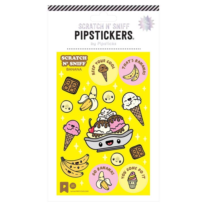 Pipsticks – Großhandel Aufkleber – Geteilte Entscheidung Scratch 'n Sniff