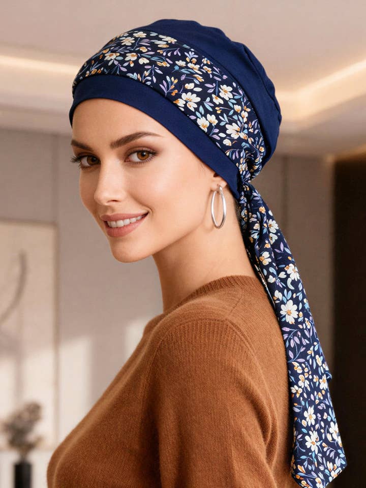 Headband Sash Spring Florals (6pc set) for wholesale by Turban Plus