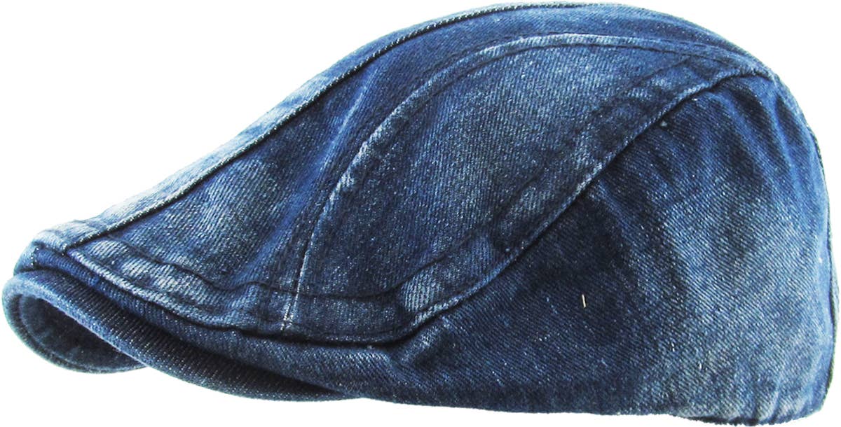 KBETHOS - Wholesale Newsboy/Schoolboy Hat - Men's - CLASSIC WASHED NEWSBOY IVY8