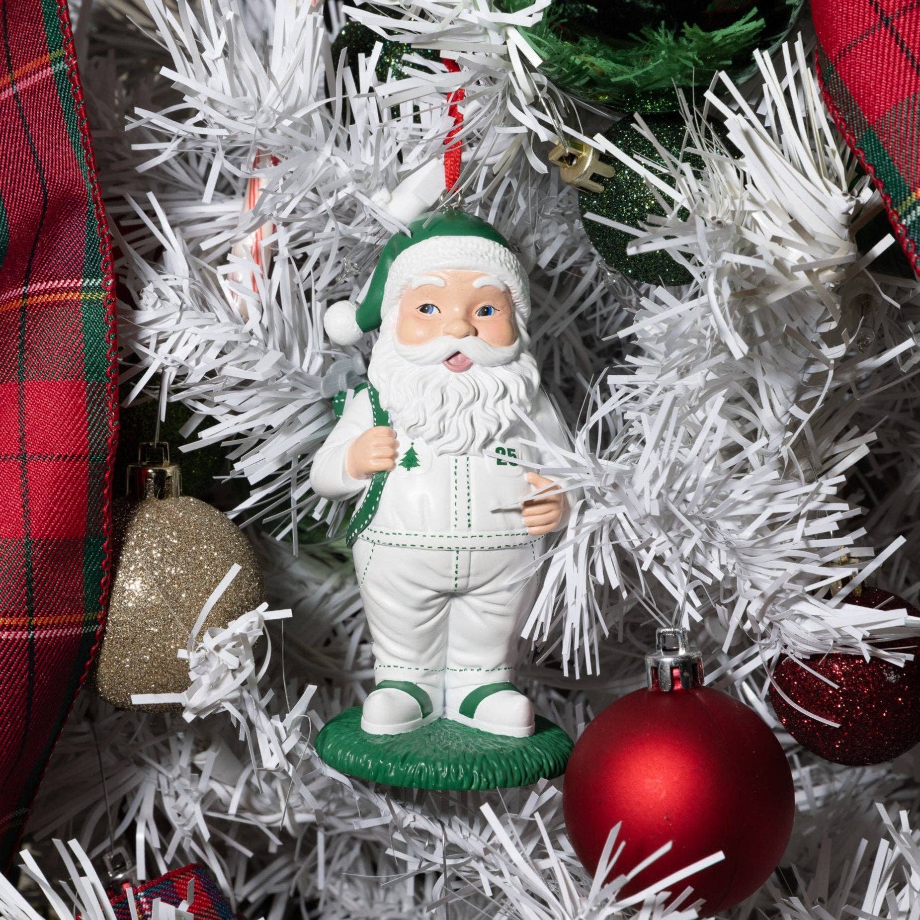 Match South - Wholesale Ornament - Santa Caddie Ornament2