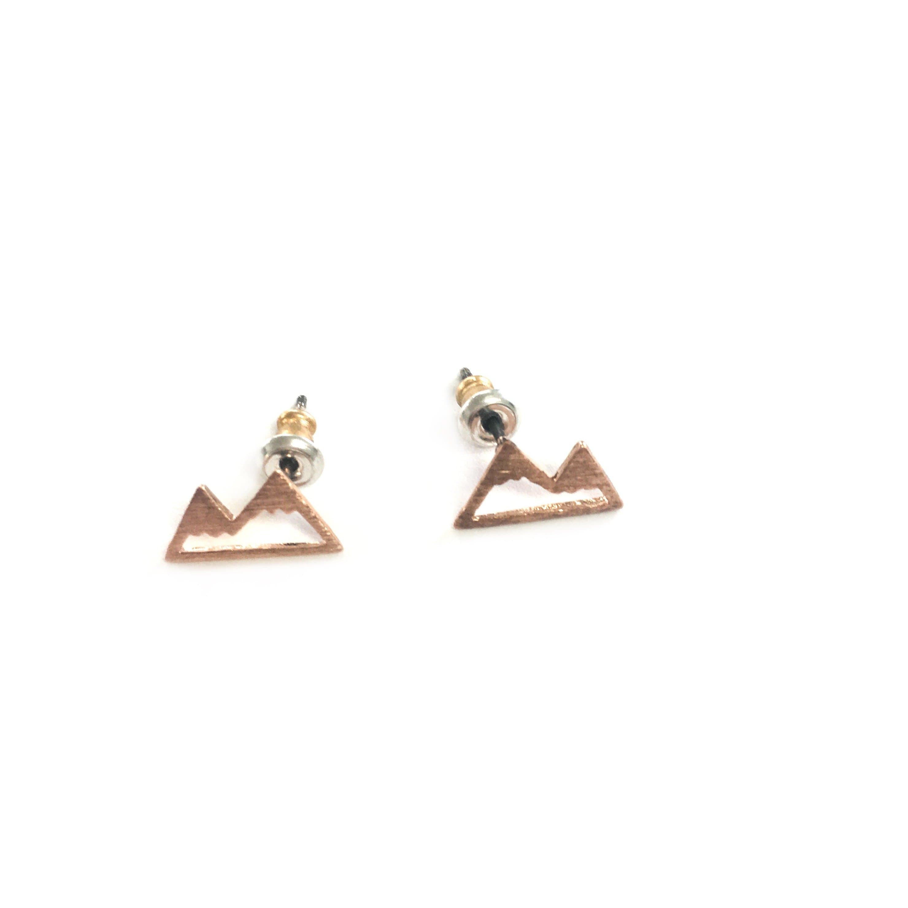 Adorn512 - Wholesale Stud/Post Earrings - Mountain Stud Earrings2