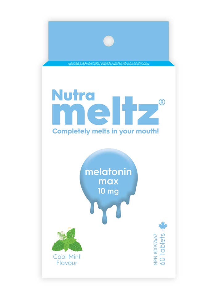 Melatonin Max 10 mg for wholesale by NUTRAMELTZ, INC