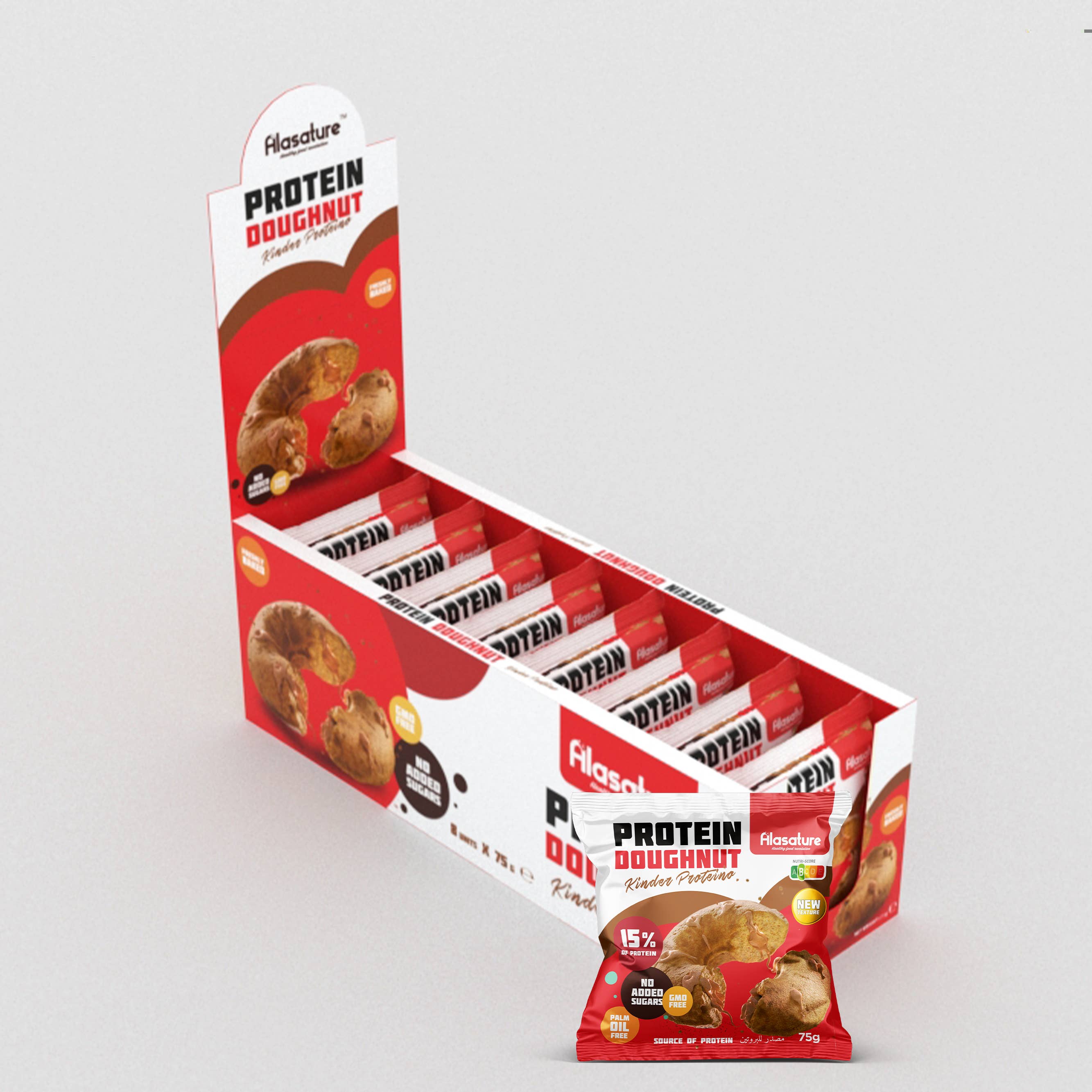 Alasature / Elmafood Iberica SL - Wholesale Cookie - Kinder Protein Doughnut4