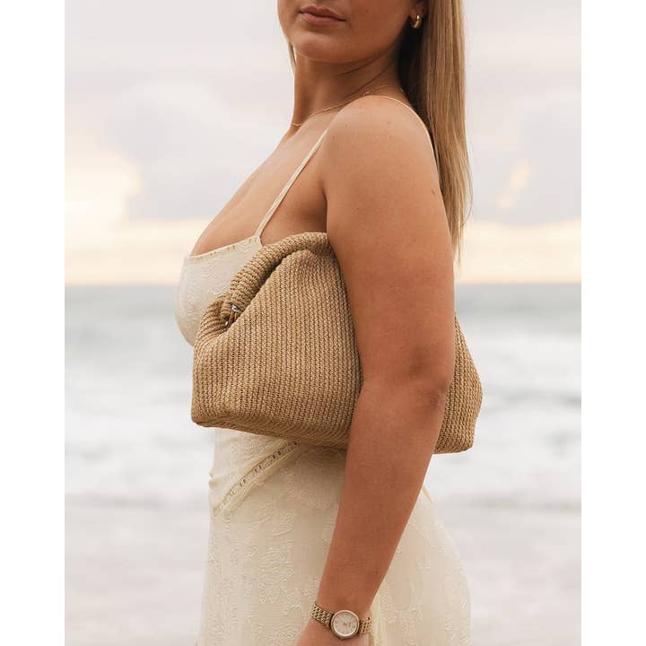 Louenhide - Wholesale Crossbody Bag - Women's - Lotus Crossbody Bag - Natural7