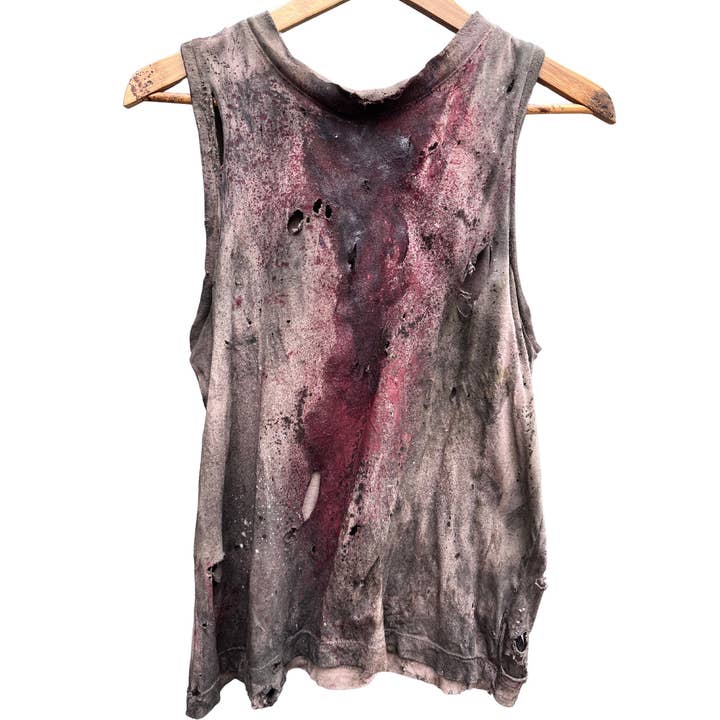 Unisex Bloody Zombie Tank Top for wholesale by TaylorMade Costume Design