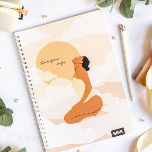 SEIK - Wholesale Notebook - Bullet Journal / Dotted Notebook with spiral binding - Magic