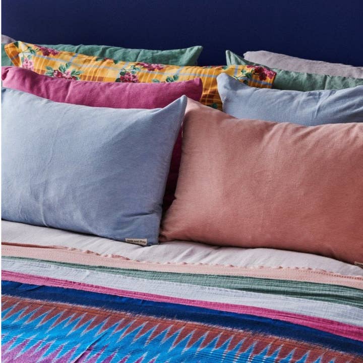 JADE AND MAY - Wholesale Bedding pillowcase/sham - Cord Cushion - Pink1