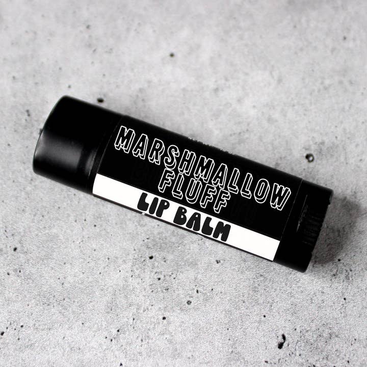 Marshmallow Fluff Vegan Lip Balm | Cruelty Free Skincare for wholesale by Cosmically Misplaced