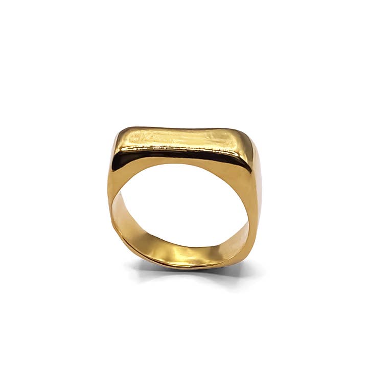 Asymmetric Grace Bow Ring for wholesale by MOCA Jewellery