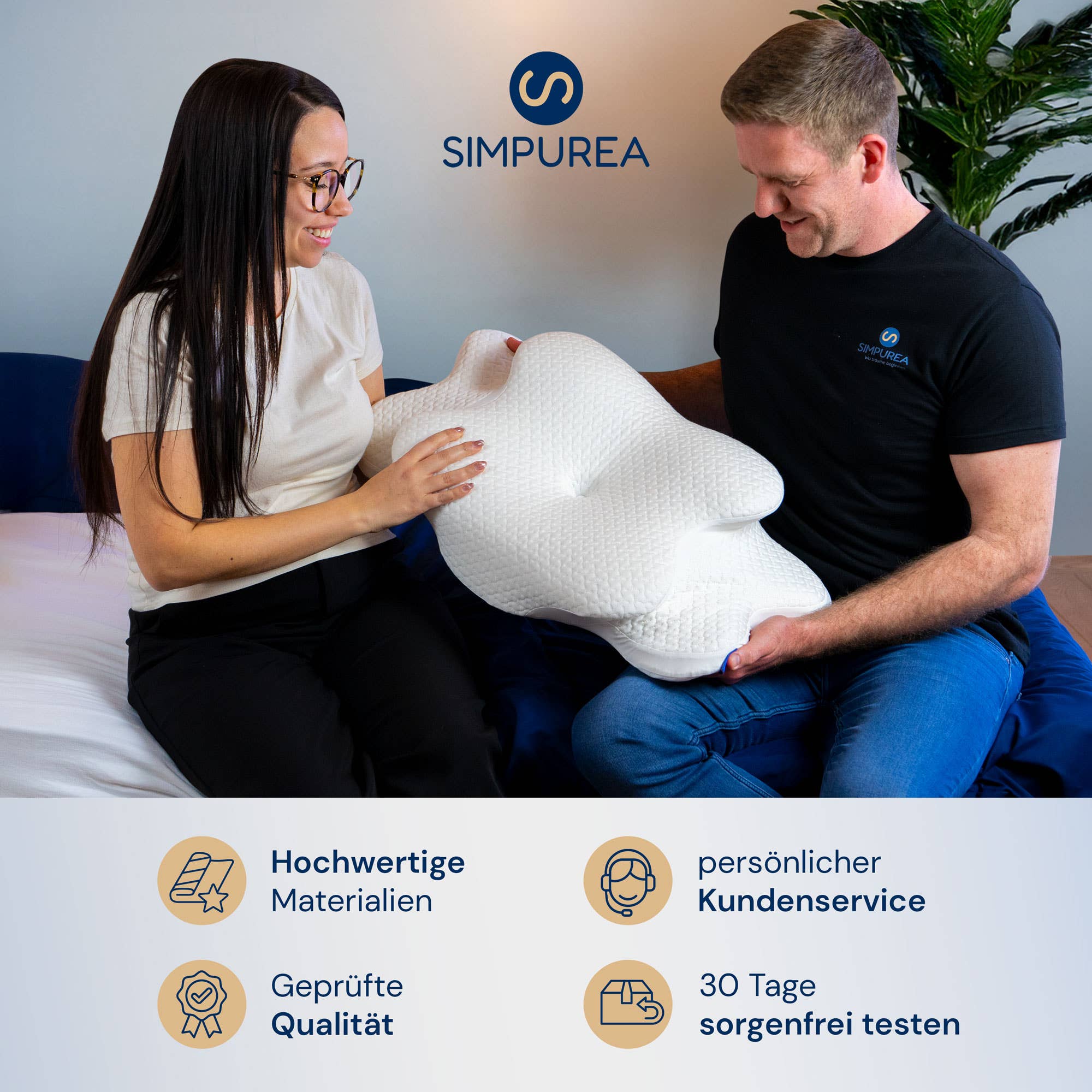 Simpurea – Almofada de cama por atacado – Almofada ortopédica de dormir "Bamboo"7