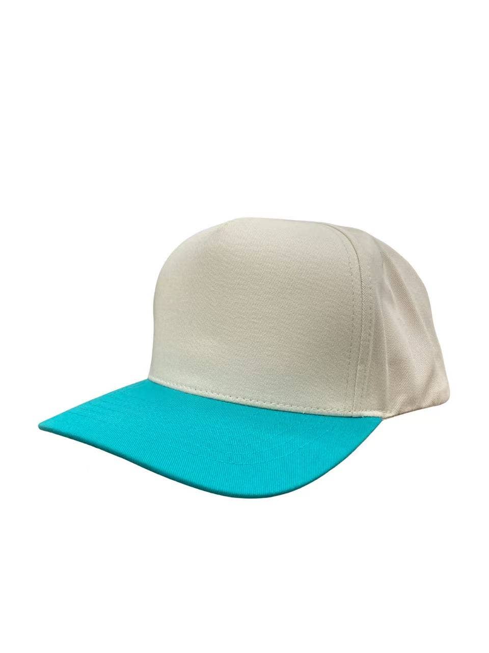 Burzip collection - Wholesale Flat Brim Cap - Unisex - TCTAN-DZ-5 PANEL 2TONE SNAP BACK HATS DOZEN   (BEST SELLER)13