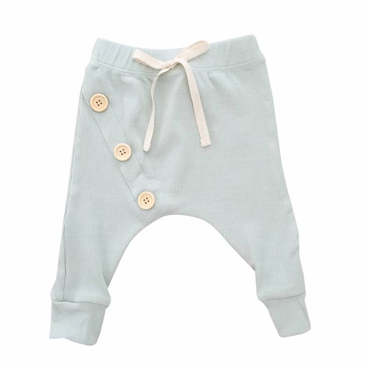 Pantalón acanalado BASICS - VERDE PRADO para venta al por mayor de With Love for Kids