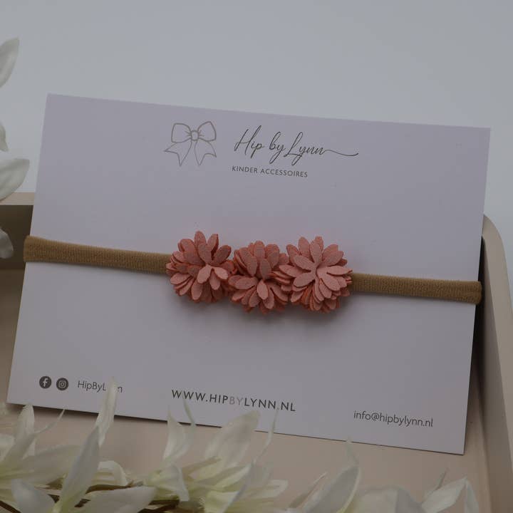 Bandeau - Rose | Fleurs - HipByLynn pour la vente par HipByLynn