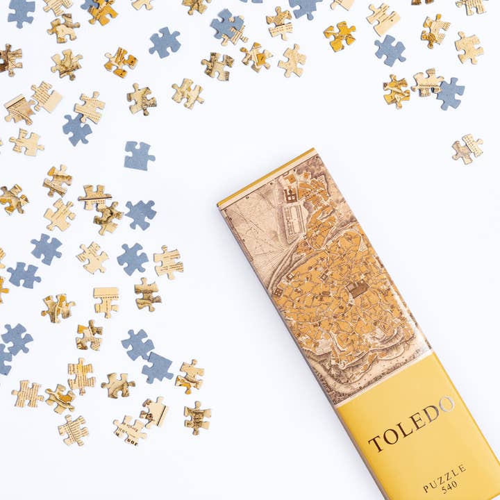 Architoys – Großhandel Puzzle - Erwachsene – Puzzle Toledo – 540 Teile Stadtplan von 18822