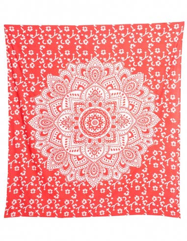 Red bedspread for wholesale on Faire1