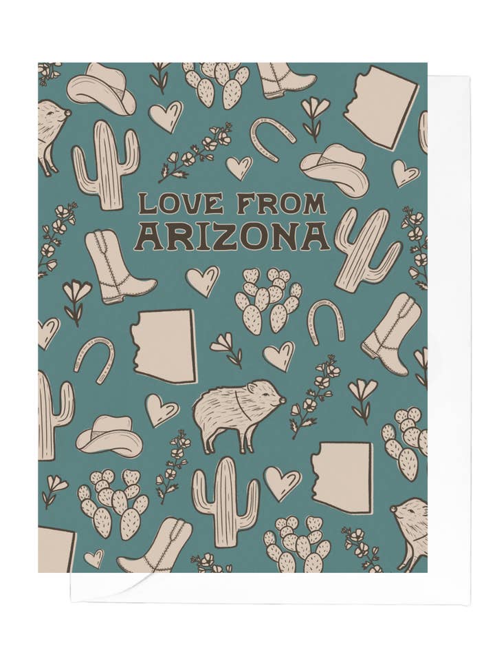 Tarjeta de felicitación Love From Arizona para venta al por mayor de Creative Kind