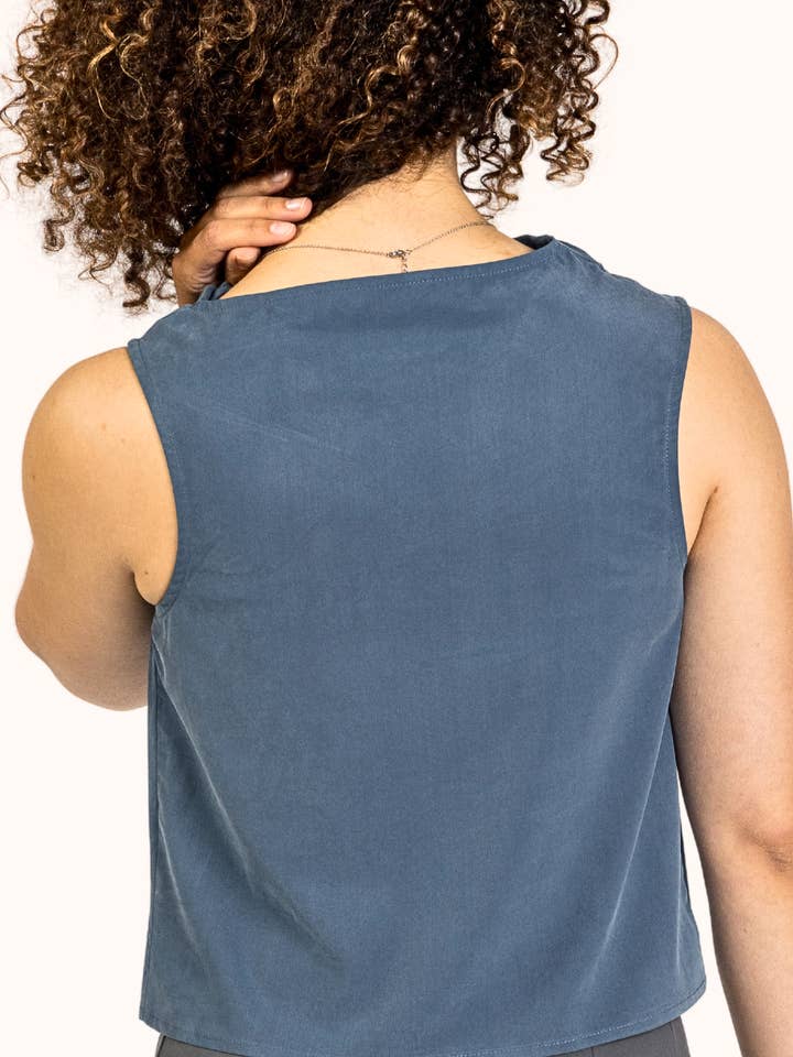 SISU-the brand – wholesale Blouse – Women’s – JADE ASYMMETRICAL COWL 1