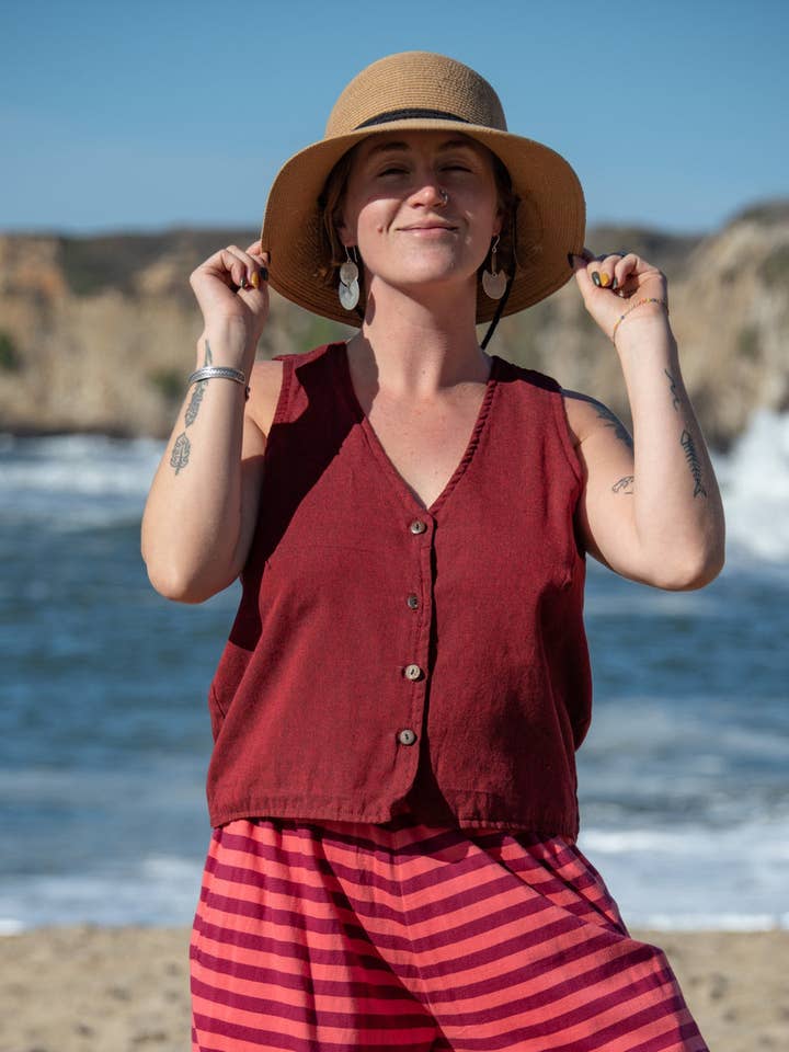 Zig Zag Asian Collection - Wholesale Shirt - Women's - Button Down Kurta Vest Top13