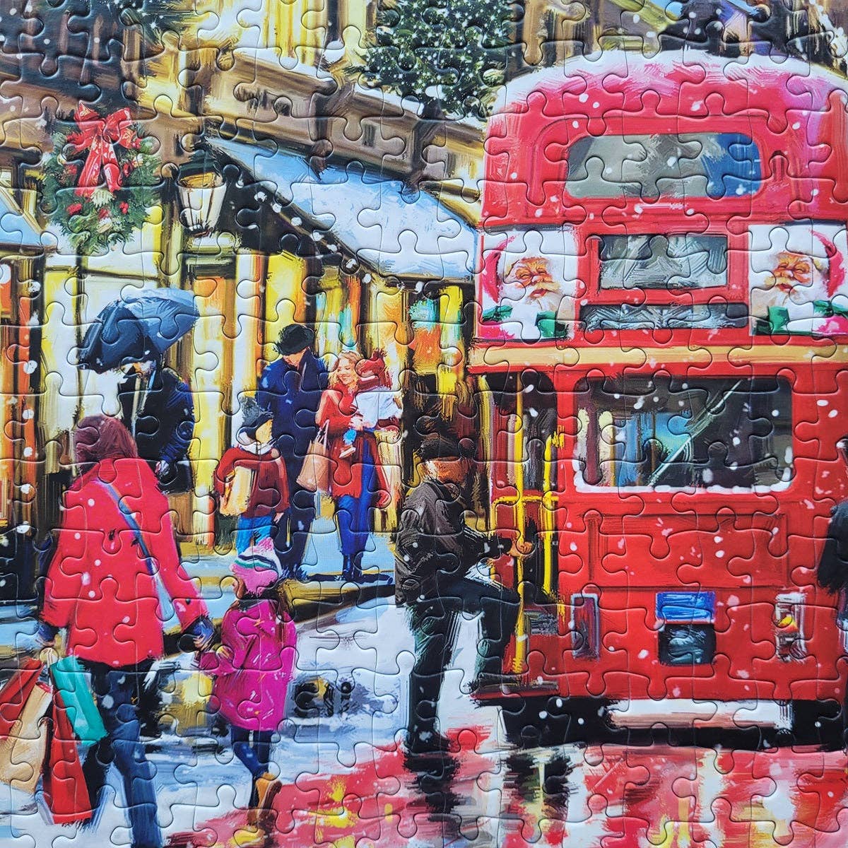 Gibsons Games Ltd – wholesale Puzzle – Adult – Regent Street at Christmas 1000 Piece Jigsaw Puzzle1