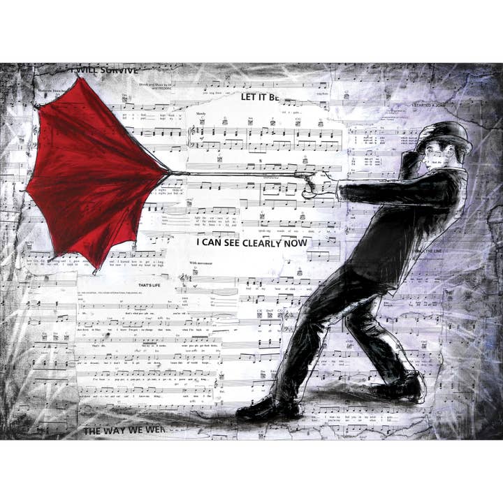 "Learning to Let Go" - Artwork for wholesale by Robert Lebsack Art